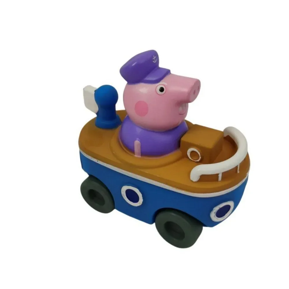 Peppa Pig Adventures Grandpa Pig in Boat Vehicle Toy